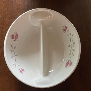 Franciscan Floral Divided Serving Bowl